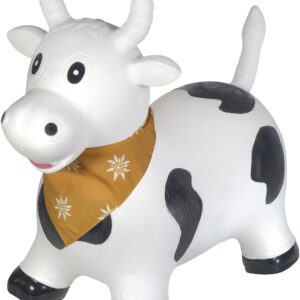 Kindsgut Bouncy Animal Hopper – Inflatable Bouncing Ride-On Toy for Kids & Toddl